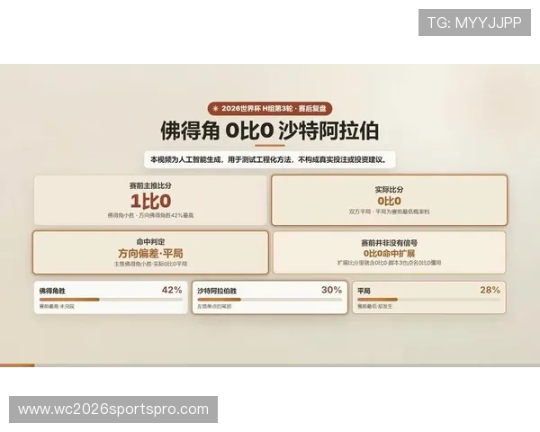 世界杯佛得角对沙特比赛预测：双方历史交锋、战术特点及赛前专家分析